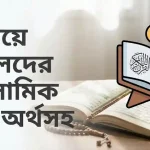 দ দিয়ে ছেলেদের ইসলামিক নাম অর্থসহ