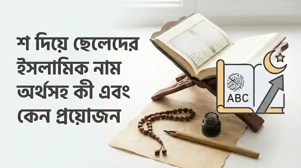 শ দিয়ে ছেলেদের ইসলামিক নাম অর্থসহ