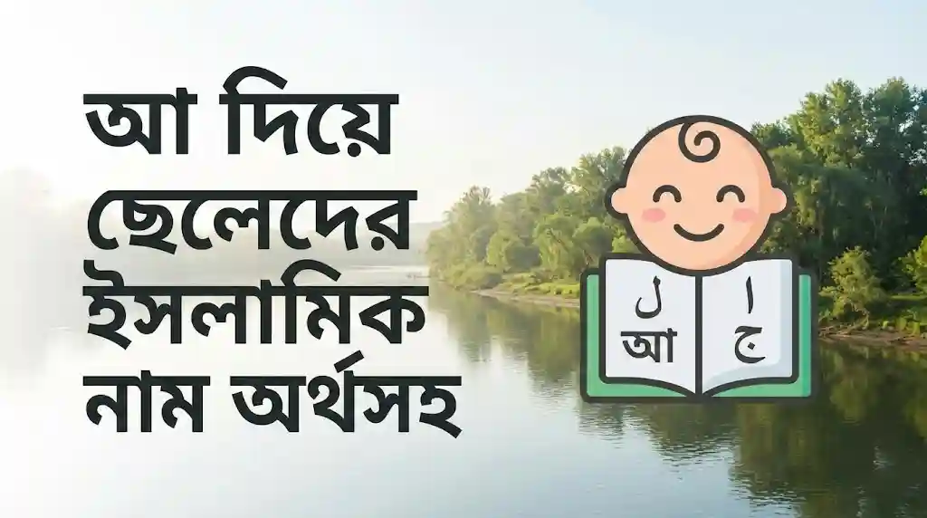 আ দিয়ে ছেলেদের ইসলামিক নাম অর্থসহ